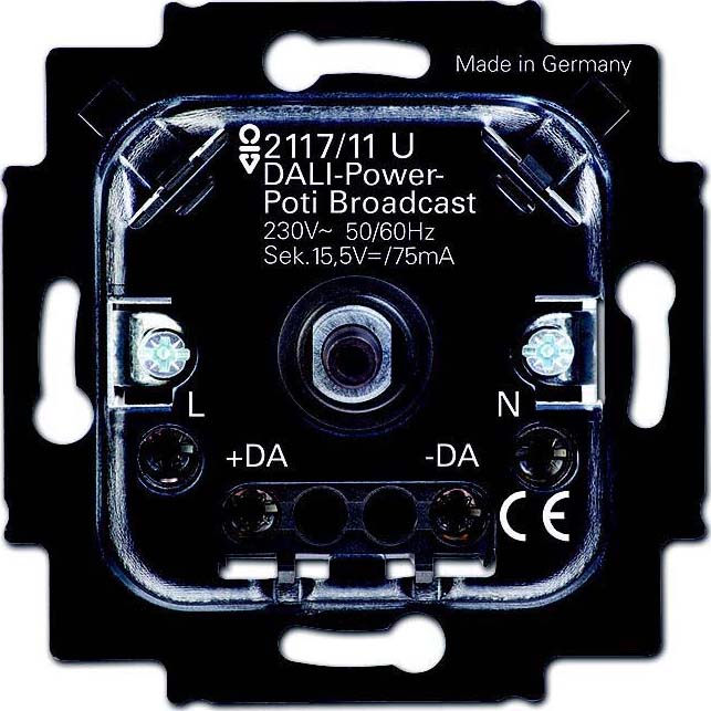 Busch-Jaeger DALI-Potenziometer-Einsatz m. integr. Netzteil 2117/11 U - 2CK günstig online kaufen