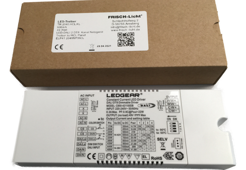 FRISCH-Licht LED driver D8 for LED-Panel ELP41 2040MP.HCL